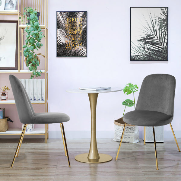 ZANKA GREY GOLD LEG