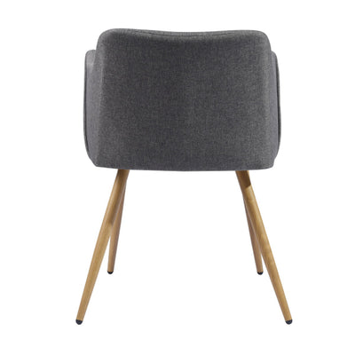 ALDRIDGE DARK GREY OAK LEG