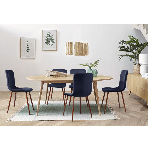 SCARGILL TERRY FABRIC BLUE UK