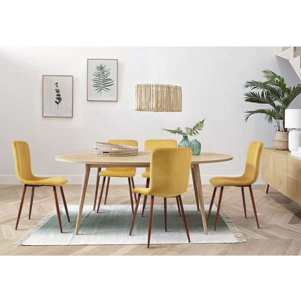 SCARGILL TERRY FABRIC YELLOW UK