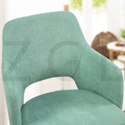 AFRICAN TERRY FABRIC GREEN