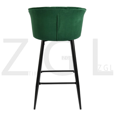 DONCIC BAR CHAIR DARK GREEN