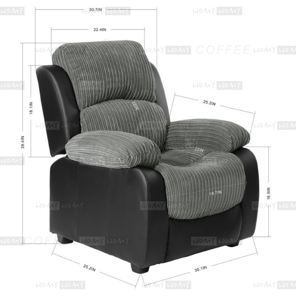 PIZZI SINGLE GREY