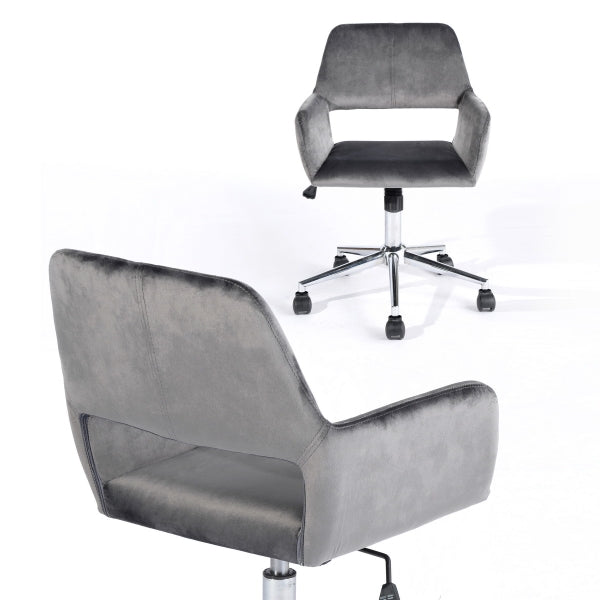 ROSS CHROME VELVET GREY
