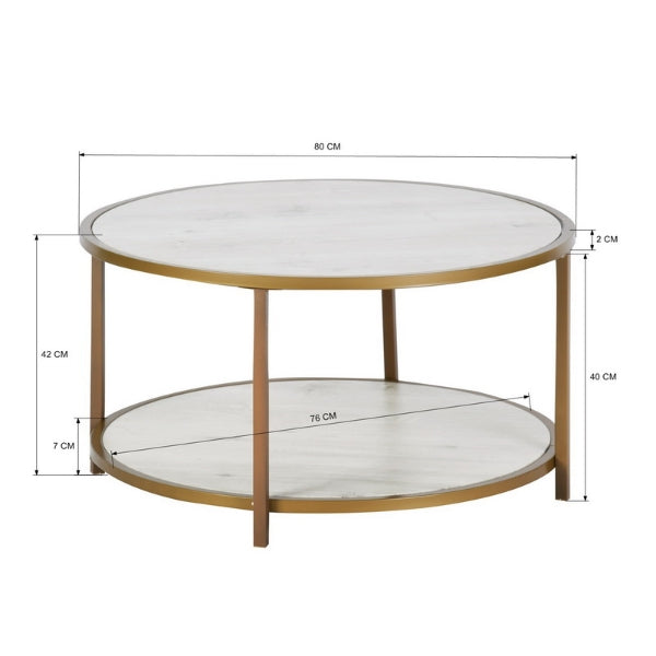NEKA SMALL WHITE WOOD