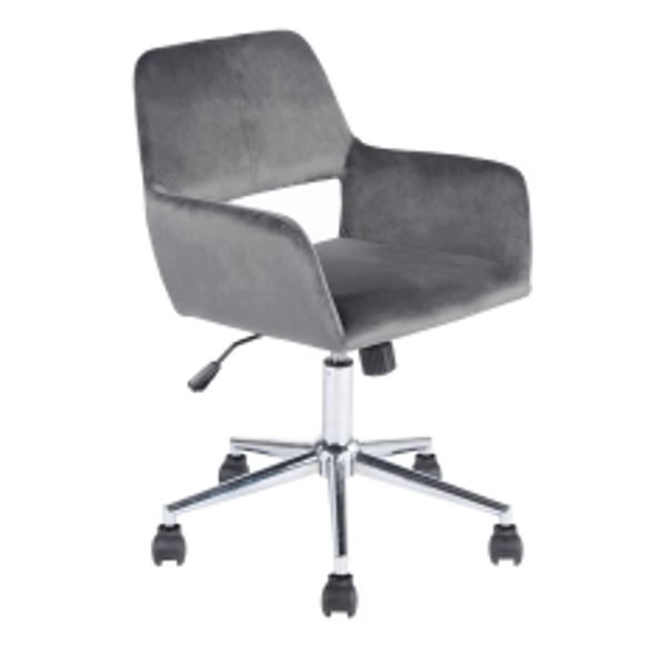 ROSS CHROME VELVET GREY UK