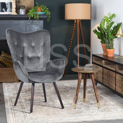 KAS KD VELVET GREY