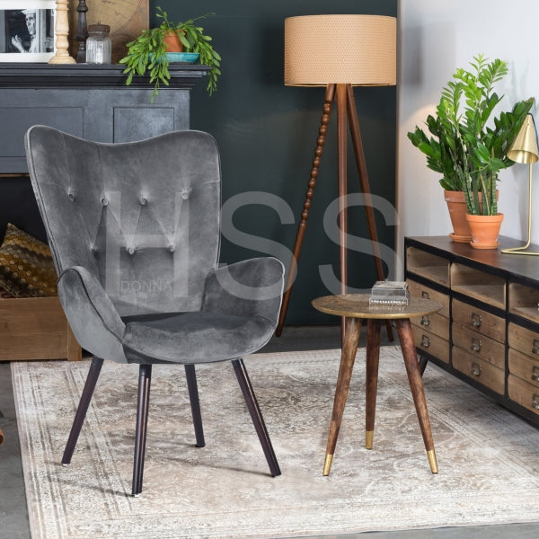 KAS KD VELVET GREY