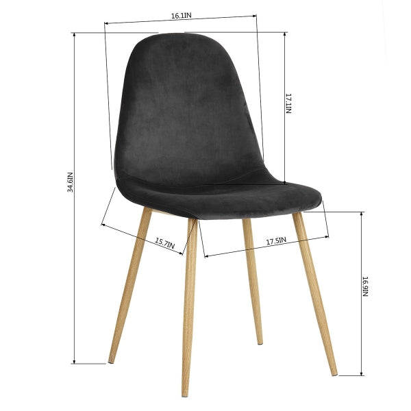 CHARLTON VELVET CHARCOAL SY