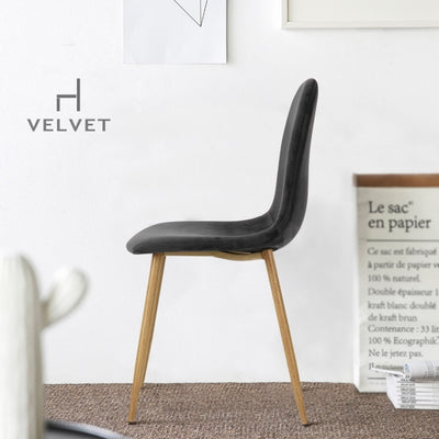 CHARLTON VELVET CHARCOAL SY