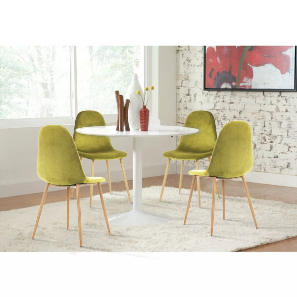 CHARLTON VELVET LIME GREEN SY