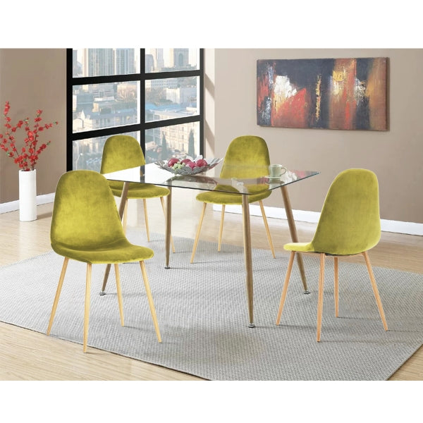 CHARLTON VELVET LIME GREEN SY