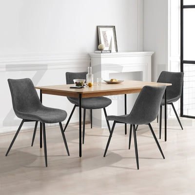 CASEMIRO FABRIC GREY 2PCS