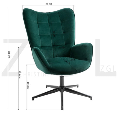 IRIS DARK GREEN