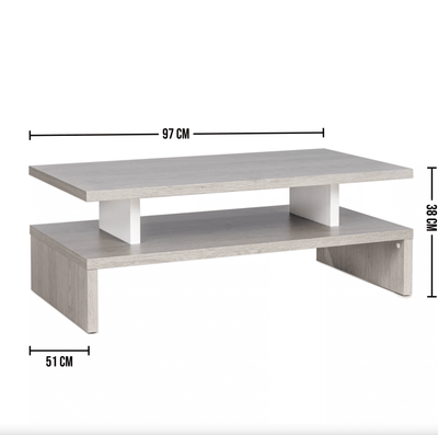 AFTER OAK - Design coffee table in ash oak