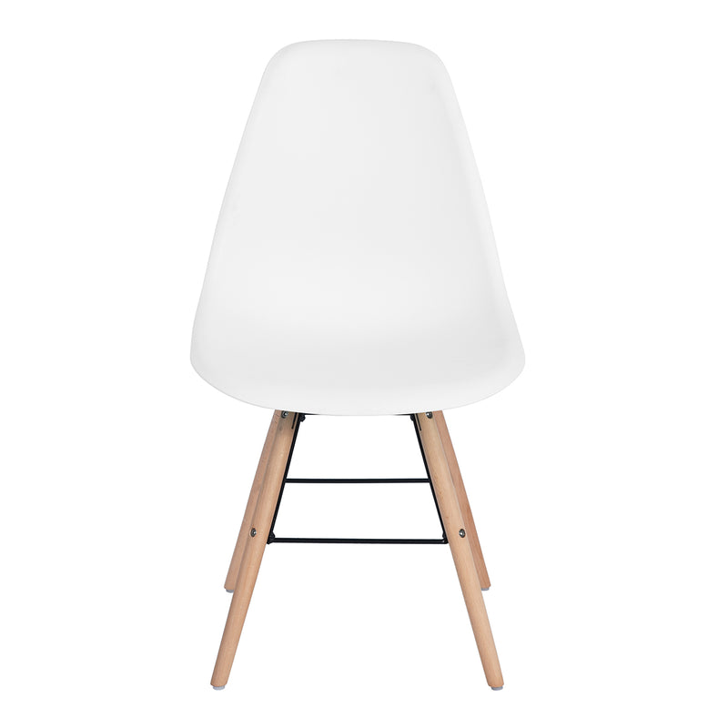 ARGUS Set of 4 Scandinavian and Industrial Style Dining Chairs