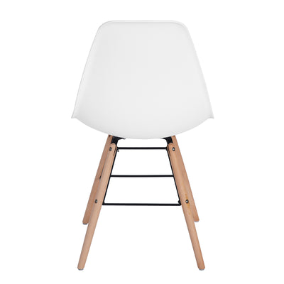 ARGUS Set of 4 Scandinavian and Industrial Style Dining Chairs
