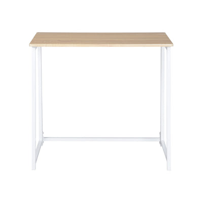 ASCOLI - Practical white and wood folding desk