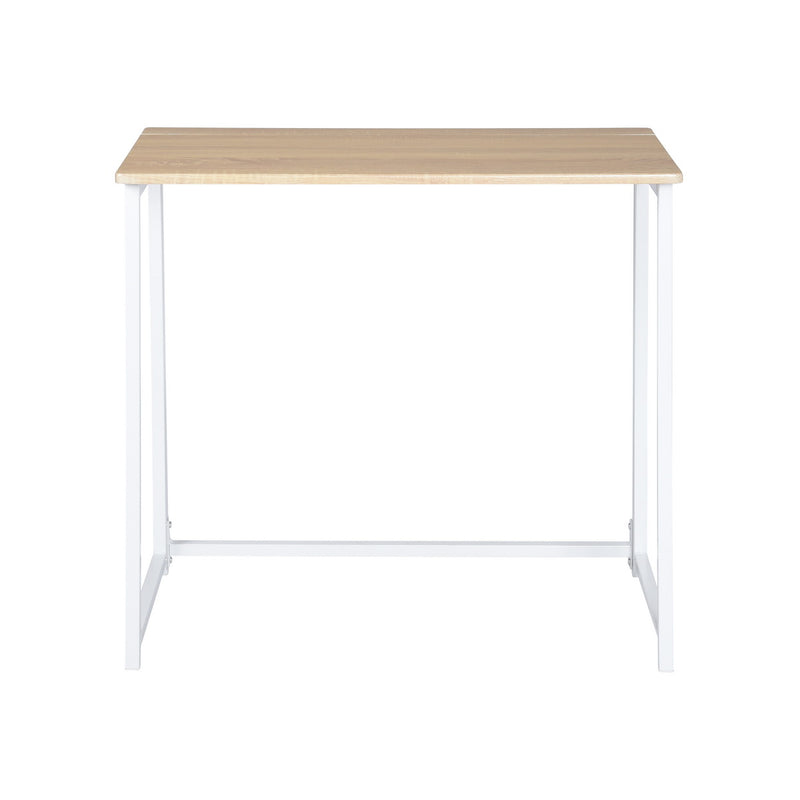 ASCOLI - Practical white and wood folding desk