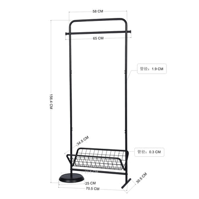 GANT BLACK - Modern and elegant black towel holder