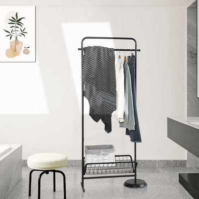 GANT BLACK - Modern and elegant black towel holder