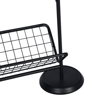 GANT BLACK - Modern and elegant black towel holder