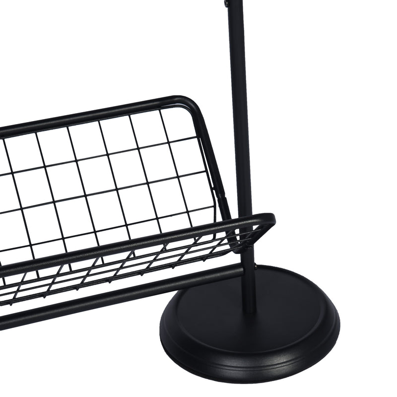 GANT BLACK - Modern and elegant black towel holder