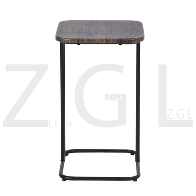 HERRON - Design side table in industrial style