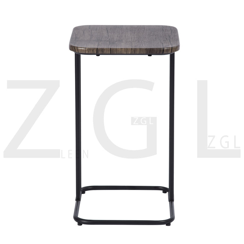 HERRON - Design side table in industrial style