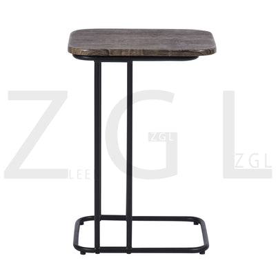 HERRON - Design side table in industrial style