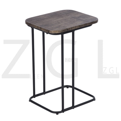 HERRON - Design side table in industrial style