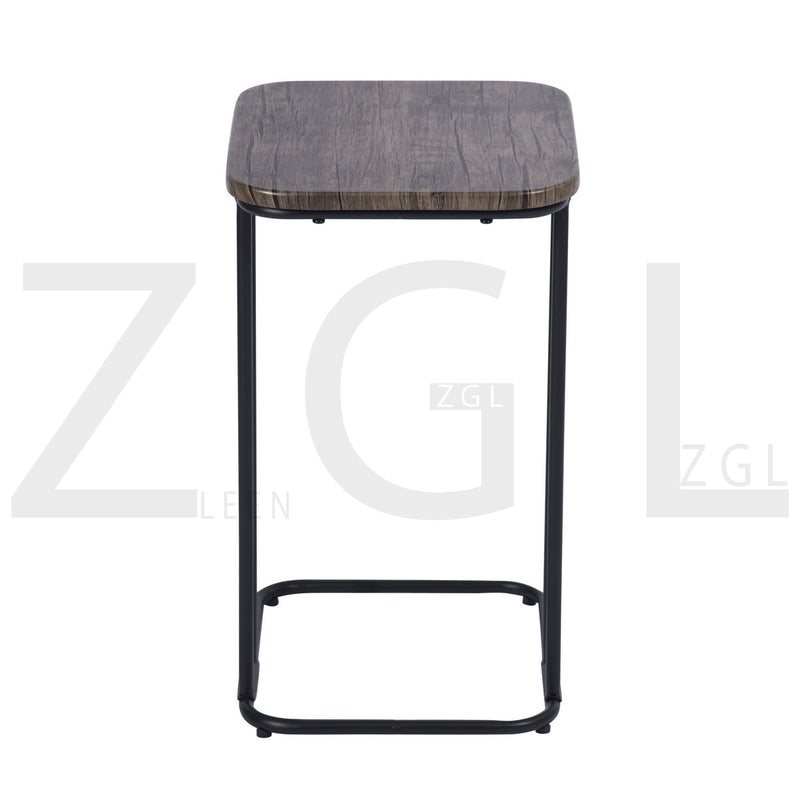 HERRON - Design side table in industrial style