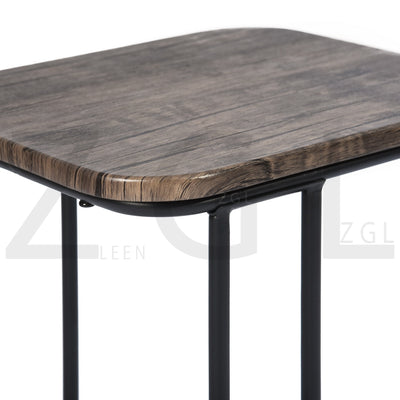 HERRON - Design side table in industrial style