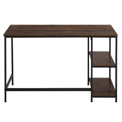 PAGODA - modern black and wood industrial desk