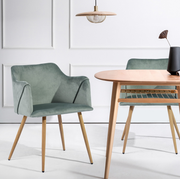 ALDRIDGE VELVET CACTUS OAK LEG UKFR