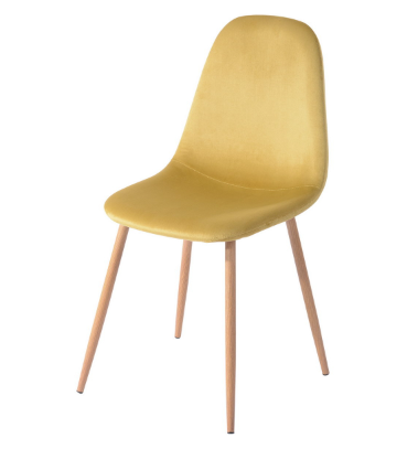 CHARLTON VELVET YELLOW OAK LEG