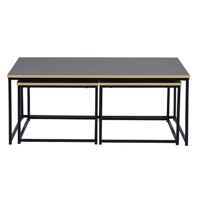 RICKY 110CM - Set of 3 modern and designer nesting coffee tables