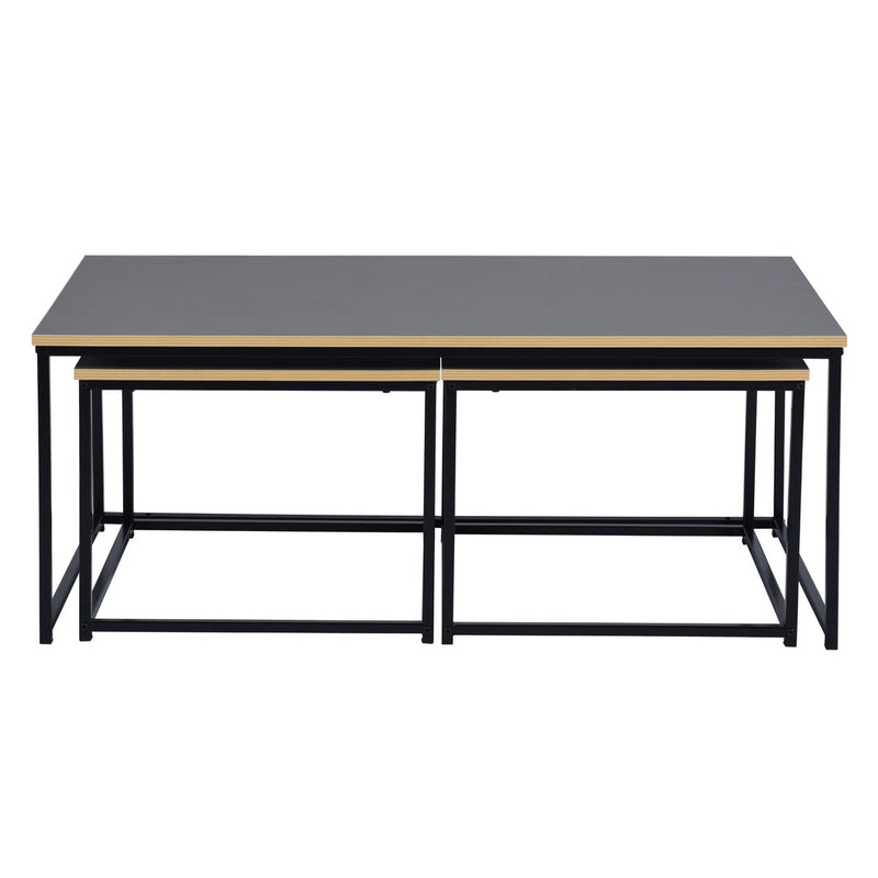 RICKY 110CM - Set of 3 modern and designer nesting coffee tables