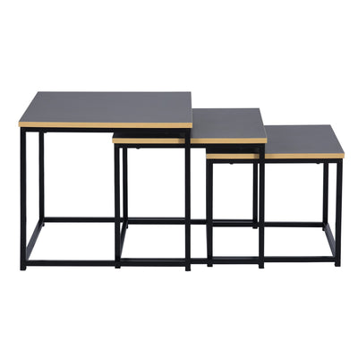 RICKY 3PC SET 50CM - Set of 3 modern and design nesting coffee tables