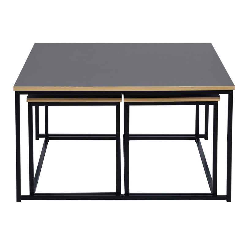 RICKY 80CM - Set of 3 modern and design nesting coffee tables