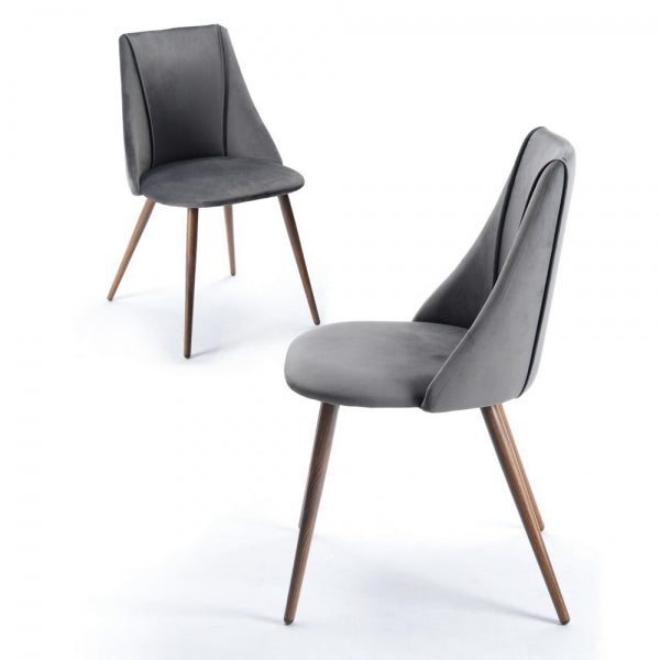 SMEG DARK GREY OAK LEG