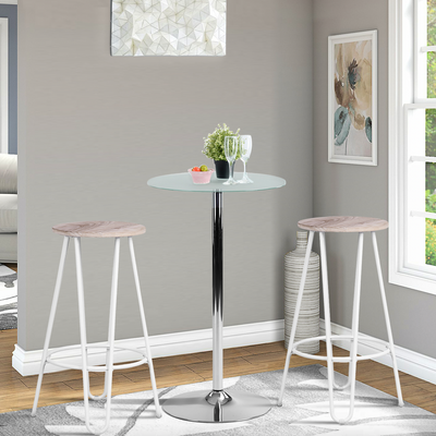 ESSIA - Industrial bar stools - Set of 2