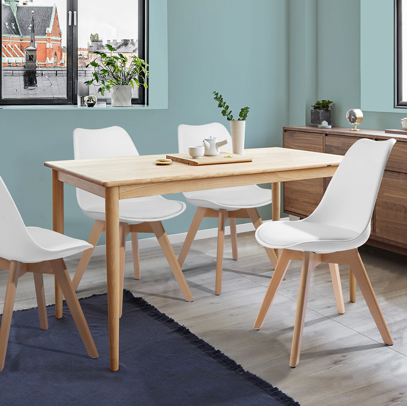 FRANKFURT - Scandinavian chairs pp - Set of 4