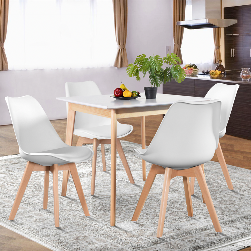 FRANKFURT - Scandinavian chairs pp - Set of 4