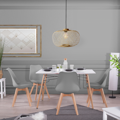 FRANKFURT - Scandinavian chairs pp - Set of 4