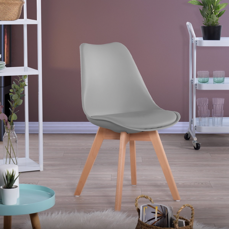 FRANKFURT - Scandinavian chairs pp - Set of 4