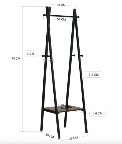 GAGA - High clothes rail