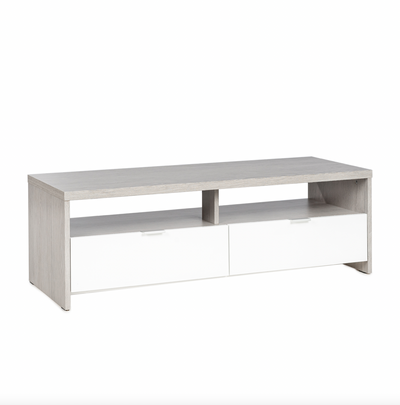 BANCO - Design TV stand with storage in ash oak