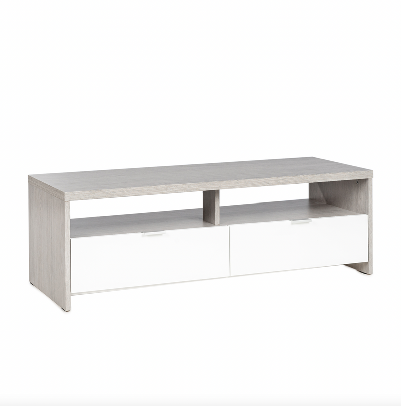 BANCO - Design TV stand with storage in ash oak