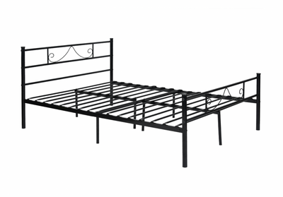 BEARD - Classic metal double bed frame